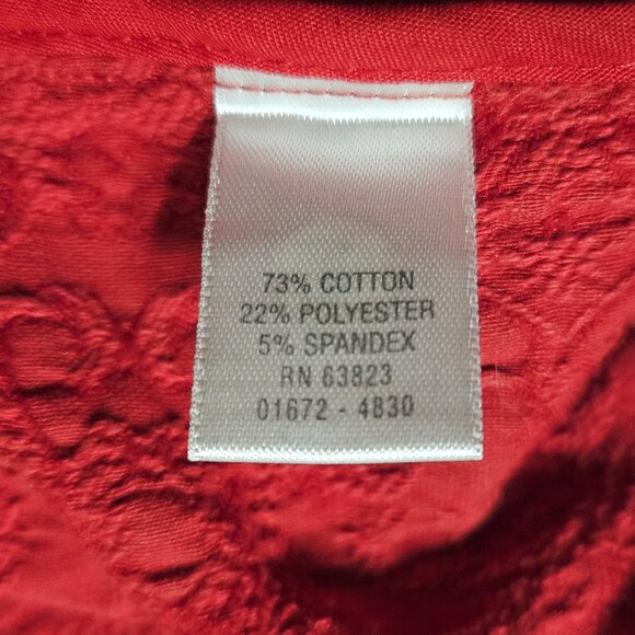 C.J. Banks Button Front Collared Vest Size 1X - Picture 9 of 14